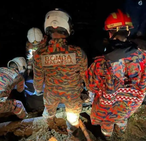 马来西亚发生山体滑坡 5人被埋 至少1人死亡