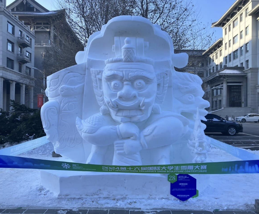 哈尔滨国际大学生雪雕大赛，一等奖竟又让泰国给拿走了！