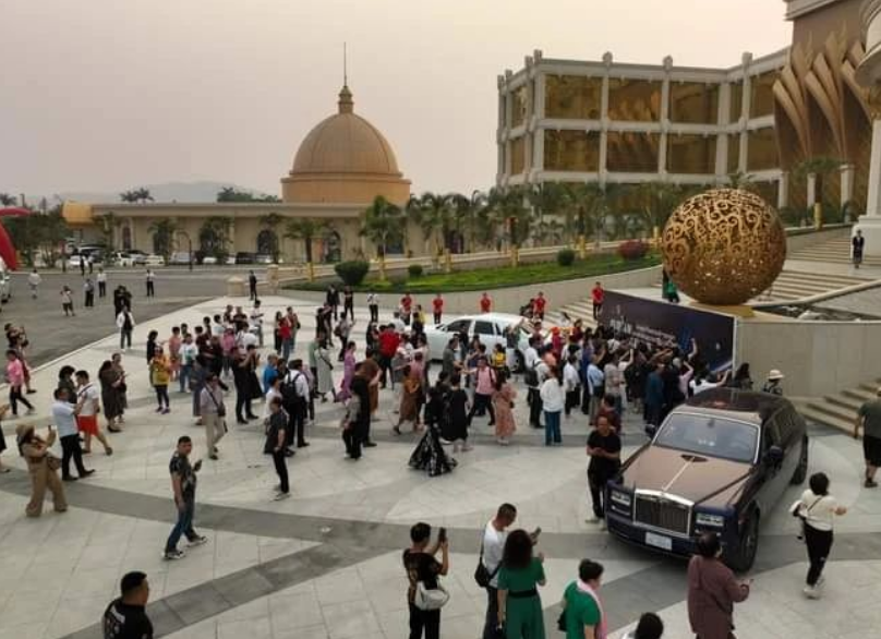 老挝金三角国际口岸“忙坏了”，2024年前3个月共接待游客8万余人次