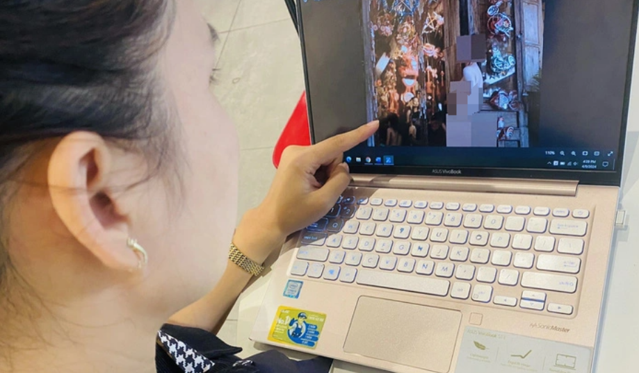 PS合成技术!越南坏人强迫12岁女学生阅读淫秽故事,制作不雅视频!