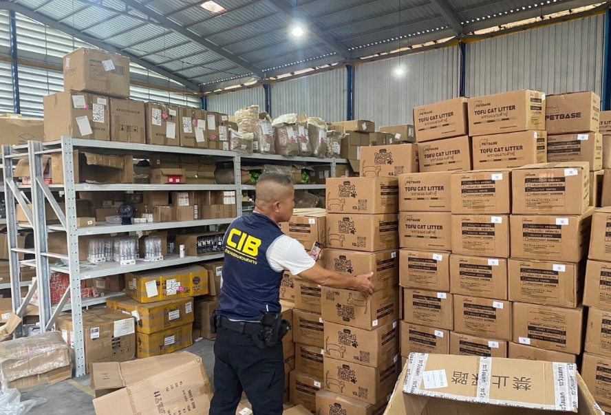 泰国一大型假冒伪劣化妆-护肤品仓库被查封！商品全部自中国进口！