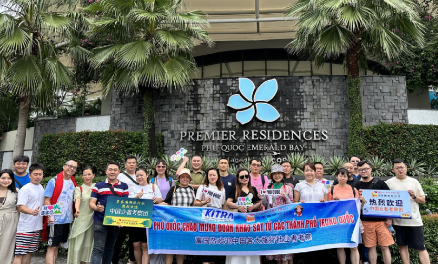 中资企业赴越南富国岛考察当地旅游业!