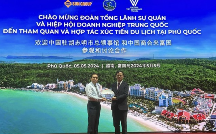 中资企业赴越南富国岛考察当地旅游业!