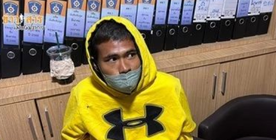 泰国一男子企图在地铁强奸抢劫女子,被捕后装傻,否认自己犯下的罪行!