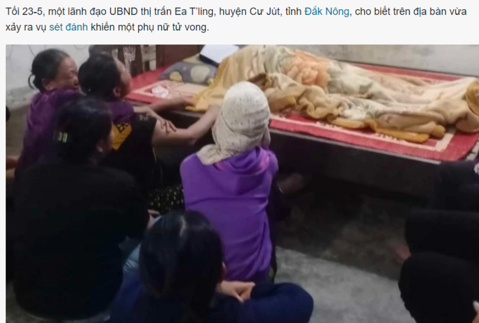 让雷劈了?越南刚刚发生雷击事件,造成一名女性死亡!