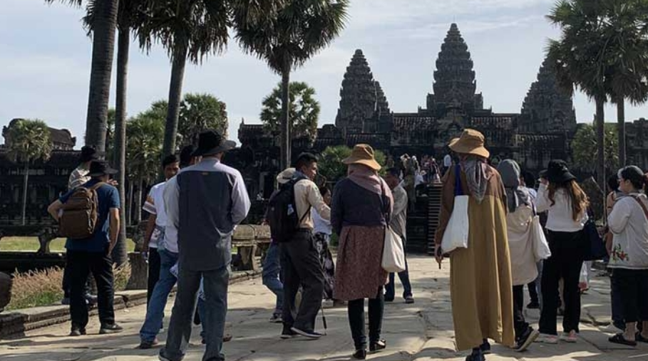 今年前4个月到访吴哥考古公园的中国游客总数为2.8万余人次，同比增长近53%