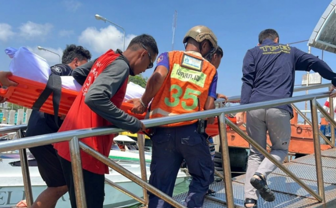 痛心!中国61岁男游客在泰国沙美岛溺亡!