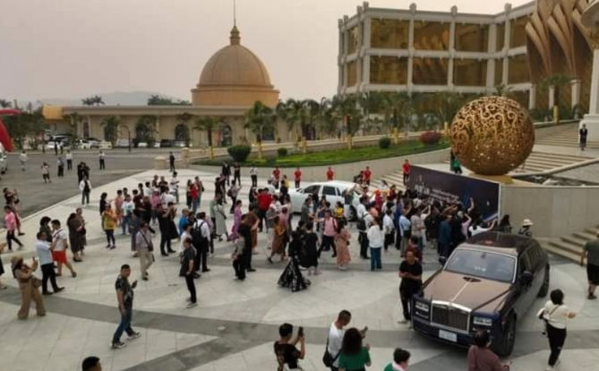 老挝金三角国际口岸“忙坏了”，2024年前3个月共接待游客8万余人次