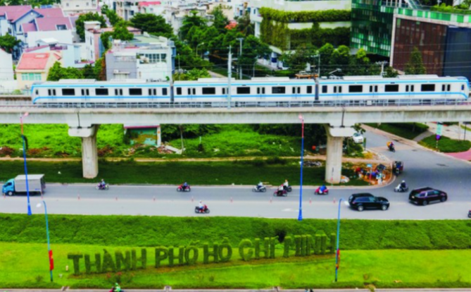 越南胡志明市地铁1号线将于今年7月至10月期间投入免票开发阶段