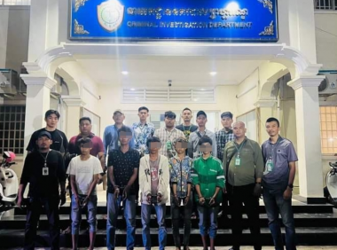 金边5名歹徒联手强奸了一名12岁女童,现已被警方拘留!