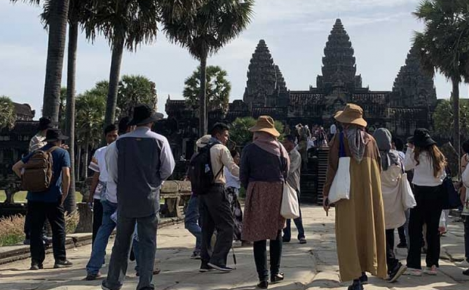 今年前4个月到访吴哥考古公园的中国游客总数为2.8万余人次，同比增长近53%